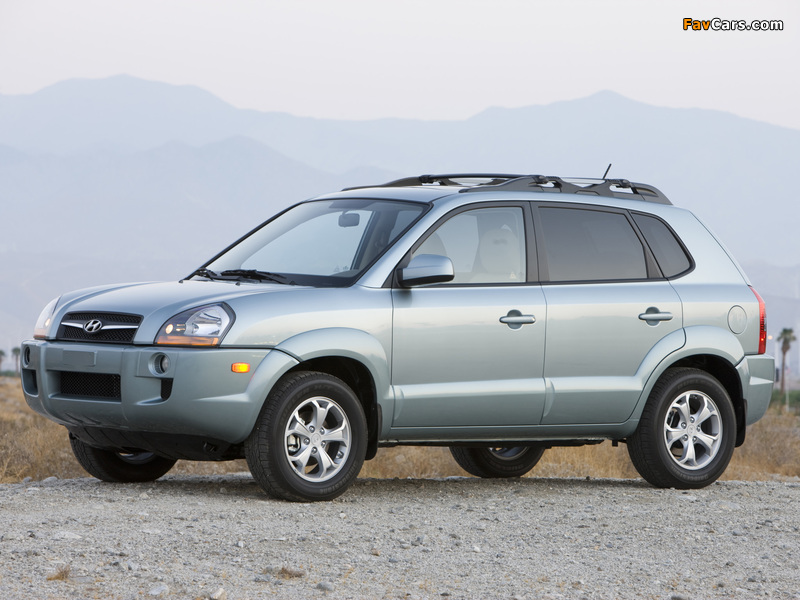 Images of Hyundai Tucson US-spec 2005–09 (800 x 600)