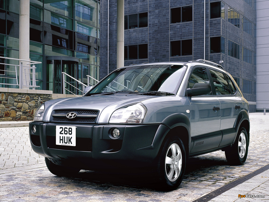 Photos of Hyundai Tucson UK-spec 2005–09 (1024 x 768)