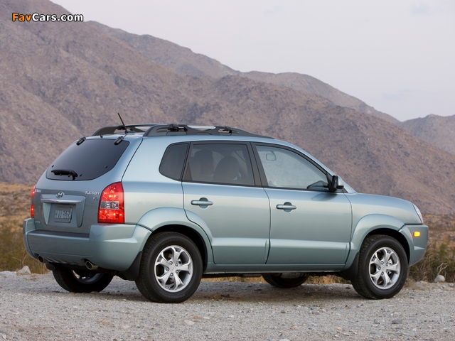 Photos of Hyundai Tucson US-spec 2005–09 (640 x 480)