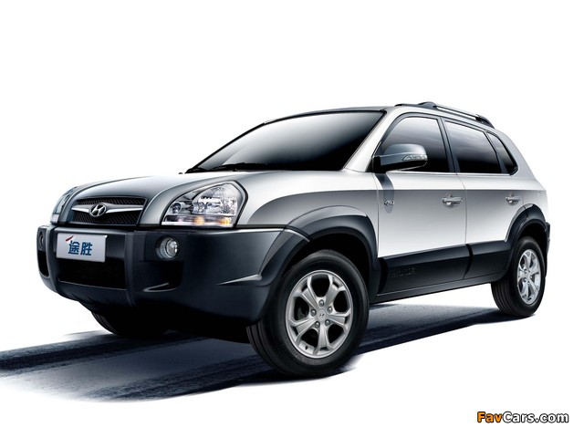 Pictures of Hyundai Tucson 2004–09 (640 x 480)