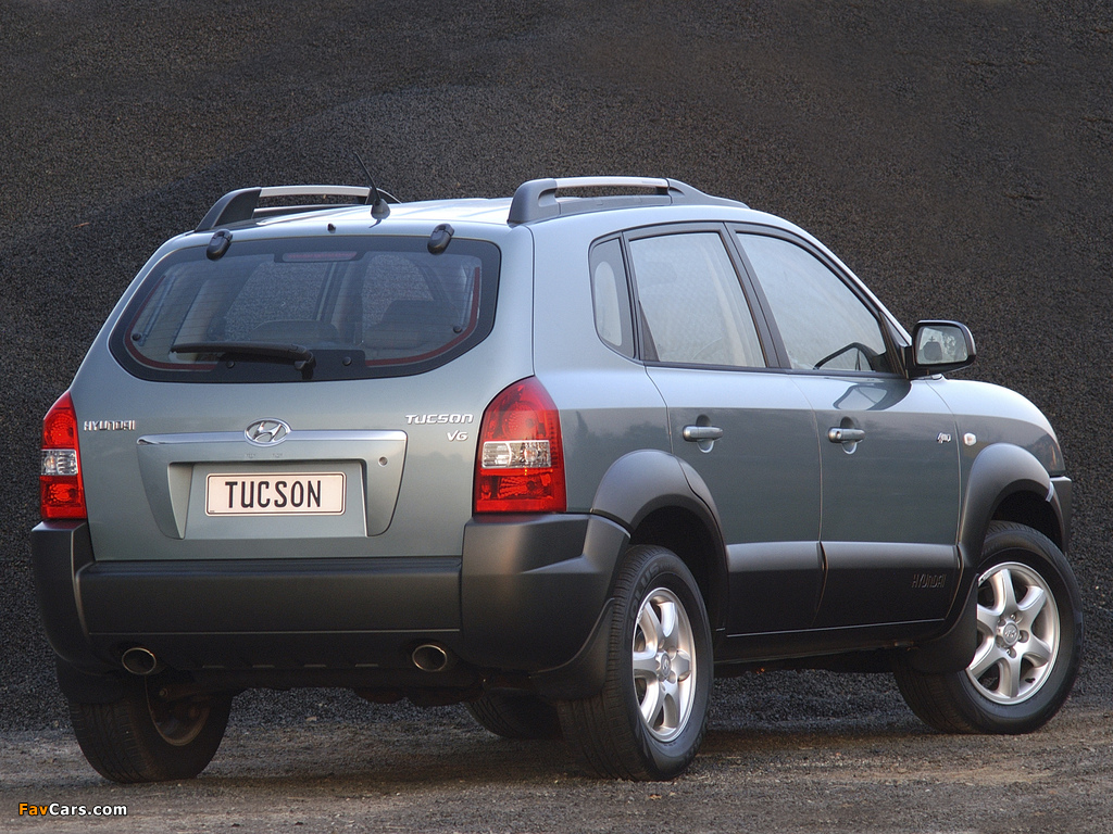 Pictures of Hyundai Tucson ZA-spec 2004–11 (1024 x 768)