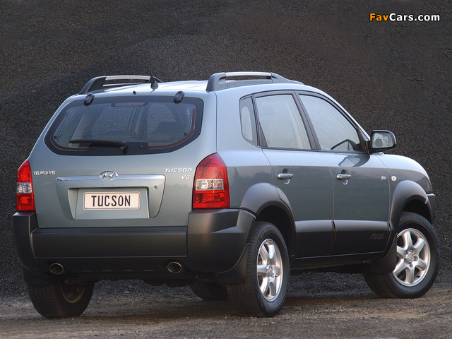 Pictures of Hyundai Tucson ZA-spec 2004–11 (640 x 480)