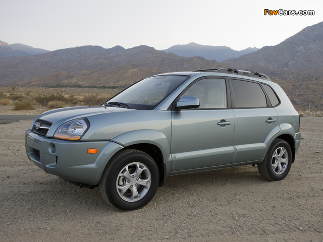 Pictures of Hyundai Tucson US-spec 2005–09 (640 x 480)