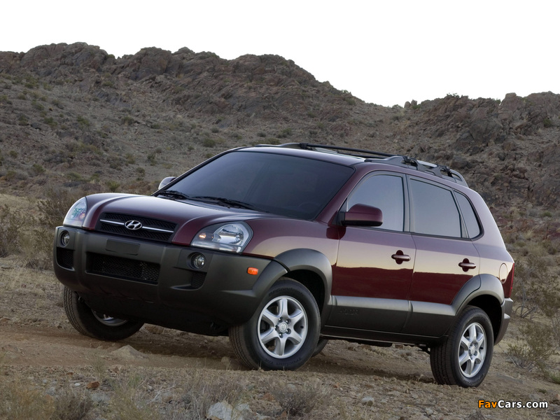 Pictures of Hyundai Tucson US-spec 2005–09 (800 x 600)