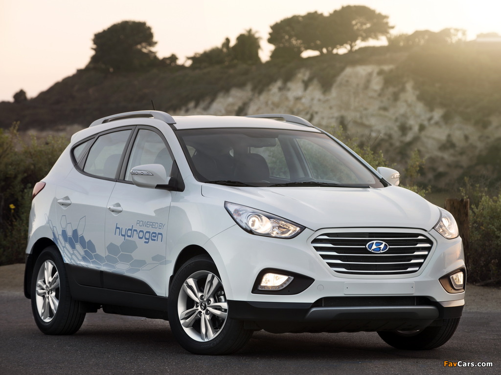 Pictures of Hyundai Tucson Fuel Cell Prototype 2013 (1024 x 768)