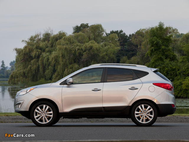 Hyundai Tucson US-spec 2010 wallpapers (640 x 480)