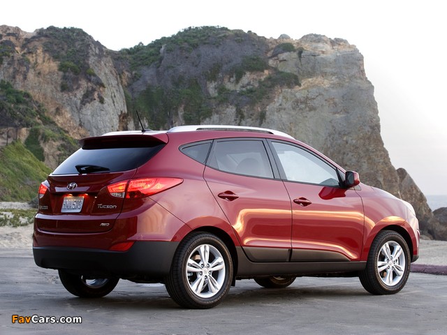 Hyundai Tucson US-spec 2010 wallpapers (640 x 480)