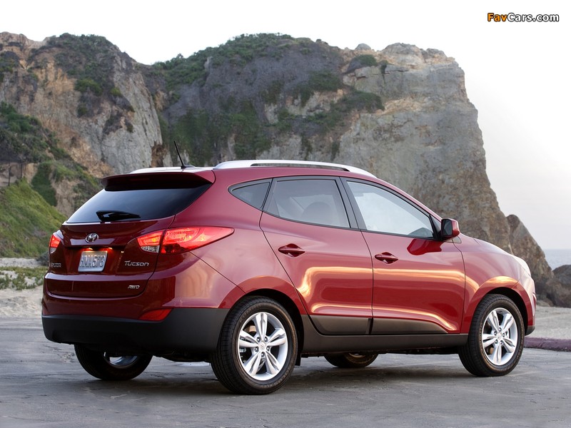 Hyundai Tucson US-spec 2010 wallpapers (800 x 600)