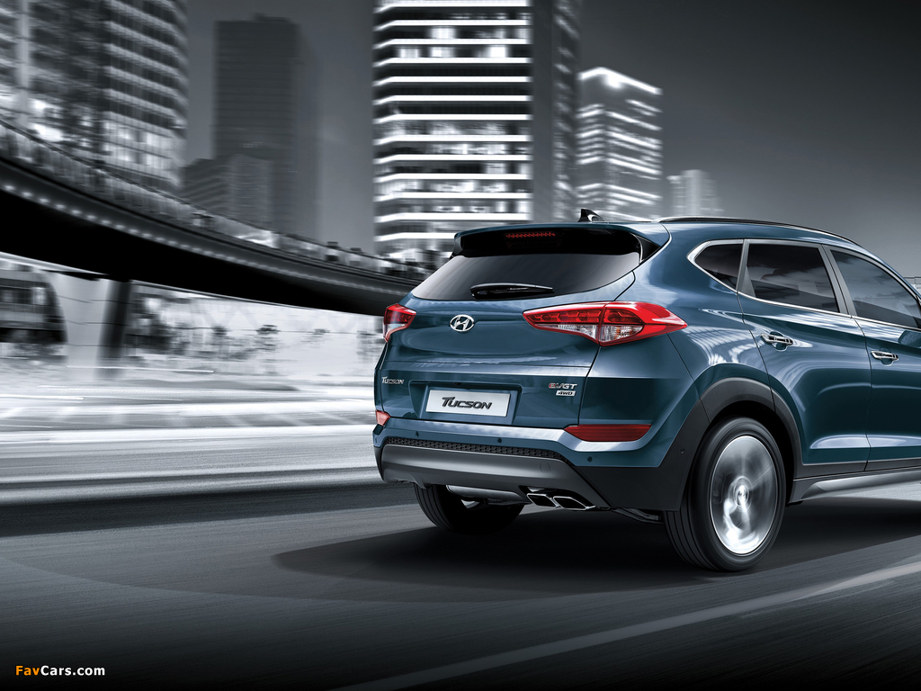 Hyundai Tucson 2015 wallpapers (1024 x 768)