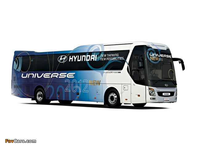 Hyundai Universe Xpress Noble 2012 photos (640 x 480)