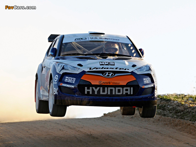 Hyundai Veloster Rally Car 2011 images (640 x 480)