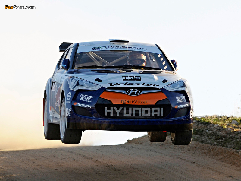 Hyundai Veloster Rally Car 2011 images (800 x 600)
