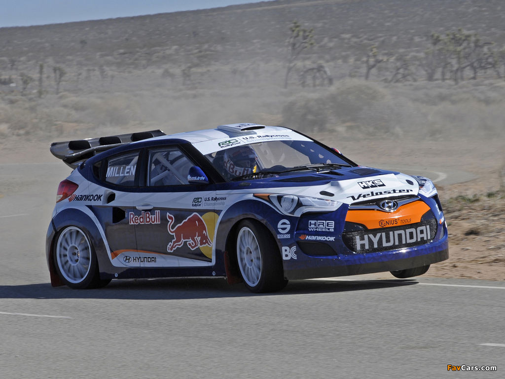 Hyundai Veloster Rally Car 2011 photos (1024 x 768)