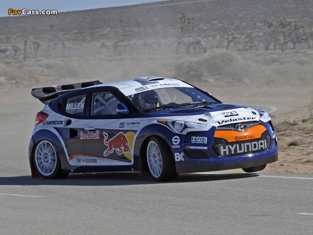 Hyundai Veloster Rally Car 2011 photos (640 x 480)