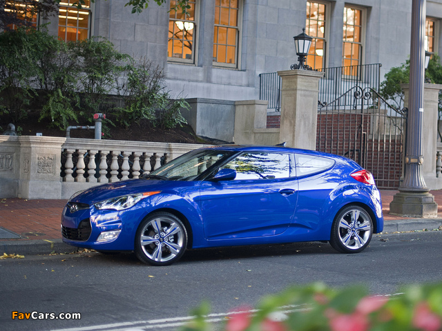 Hyundai Veloster US-spec 2011 pictures (640 x 480)