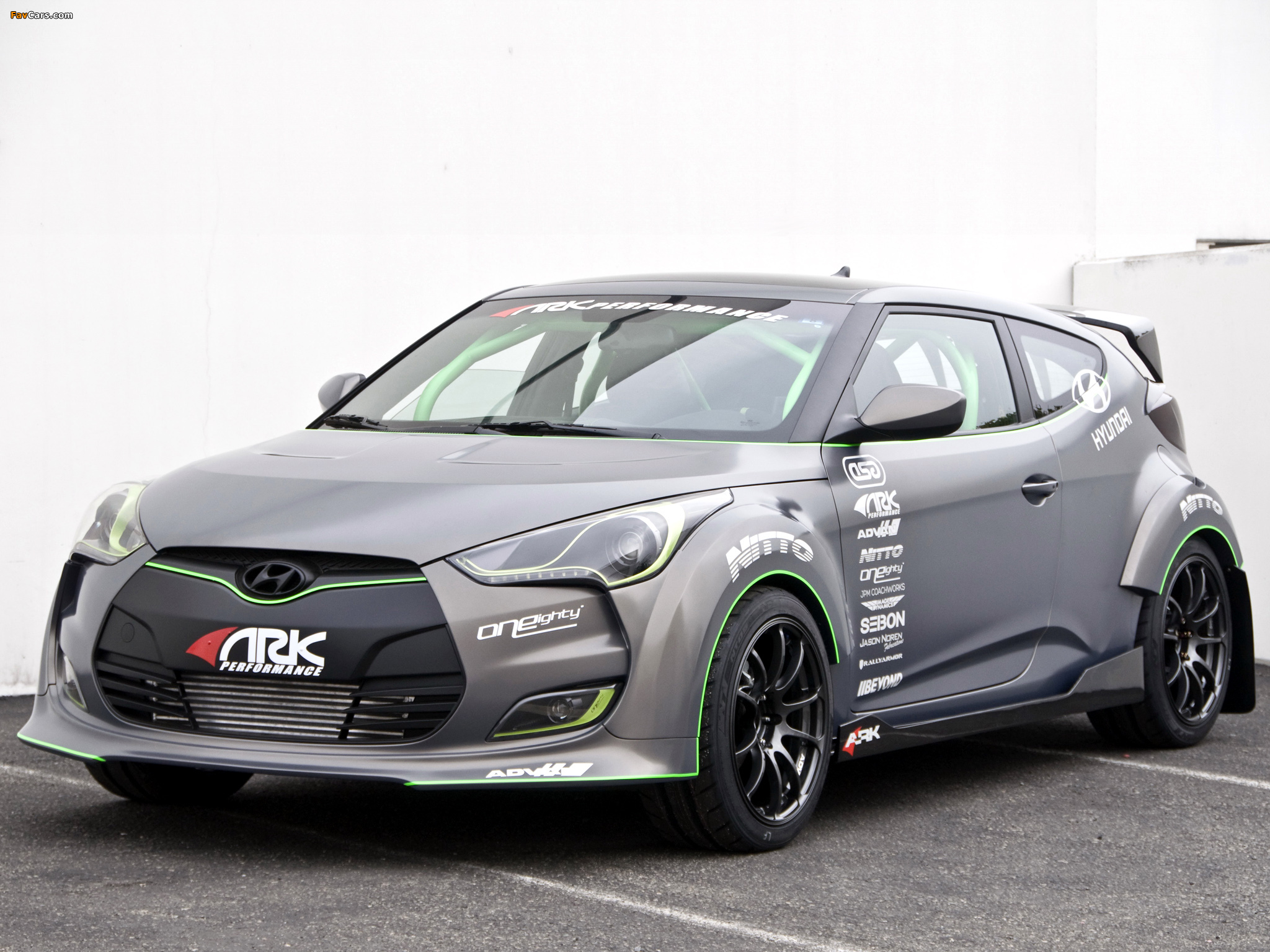 ARK Performance Hyundai Veloster 2011 wallpapers (2048 x 1536)