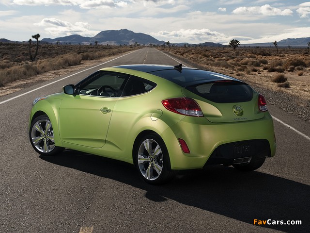 Hyundai Veloster US-spec 2011 wallpapers (640 x 480)