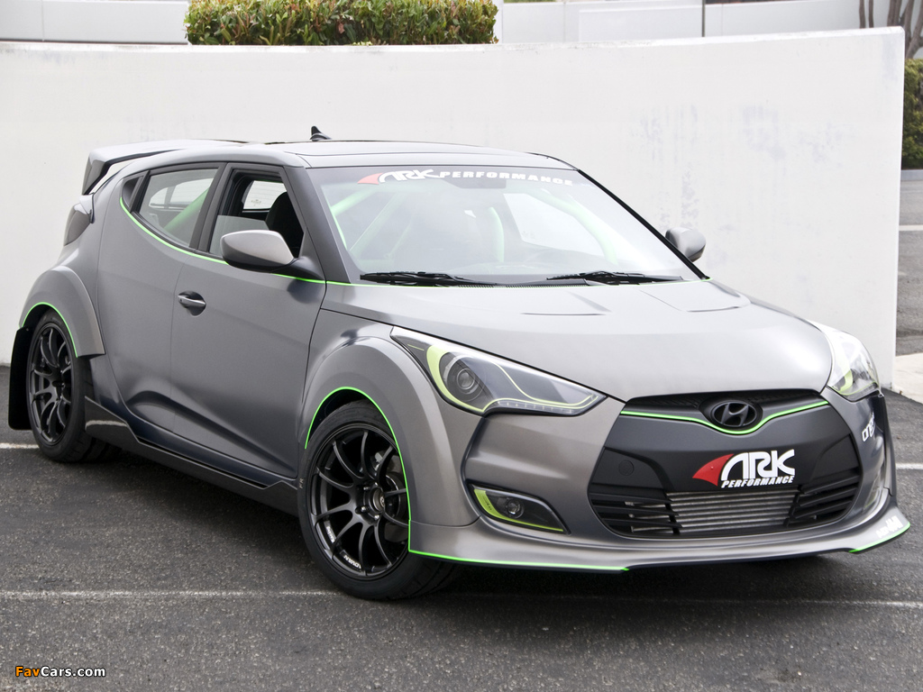 ARK Performance Hyundai Veloster 2011 wallpapers (1024 x 768)