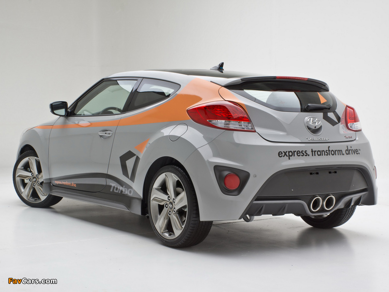 Hyundai Veloster KX 1 Concept by Katzkin 2012 photos (800 x 600)