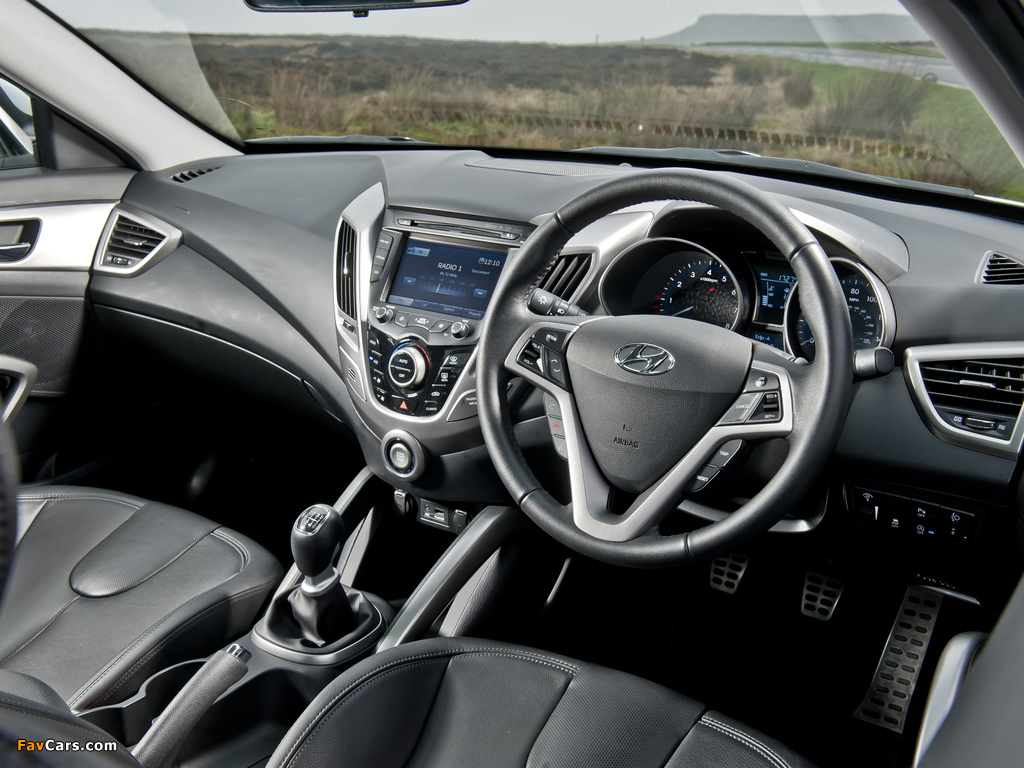 Hyundai Veloster UK-spec 2012 photos (1024 x 768)