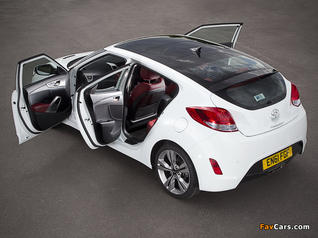 Hyundai Veloster UK-spec 2012 pictures (640 x 480)