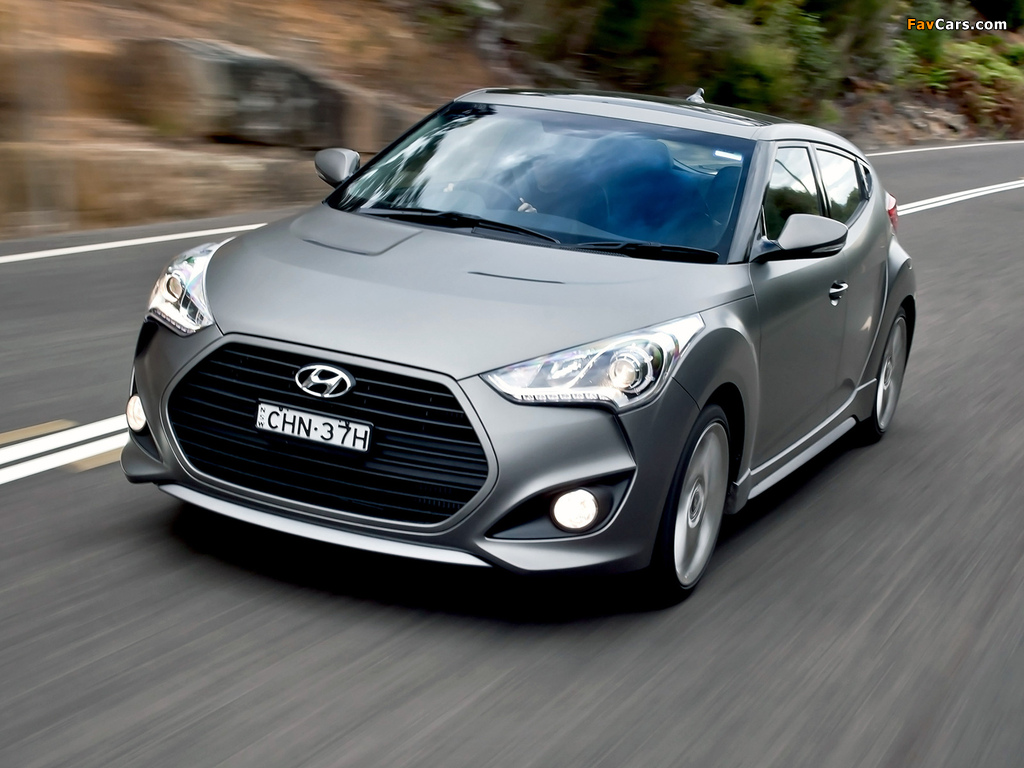 Hyundai Veloster Turbo AU-spec 2012 pictures (1024 x 768)