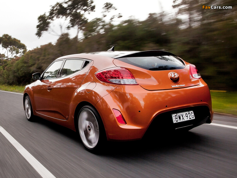 Hyundai Veloster AU-spec 2012 wallpapers (800 x 600)