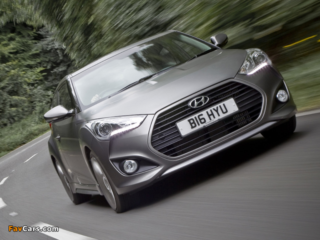 Hyundai Veloster Turbo SE UK-spec 2012 wallpapers (640 x 480)