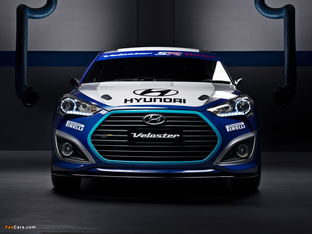Hyundai Veloster Race Concept 2012 wallpapers (1024 x 768)