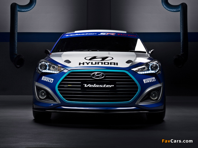 Hyundai Veloster Race Concept 2012 wallpapers (640 x 480)