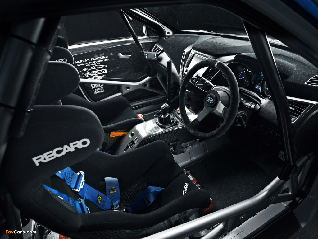 Hyundai Veloster Race Concept 2012 wallpapers (1024 x 768)