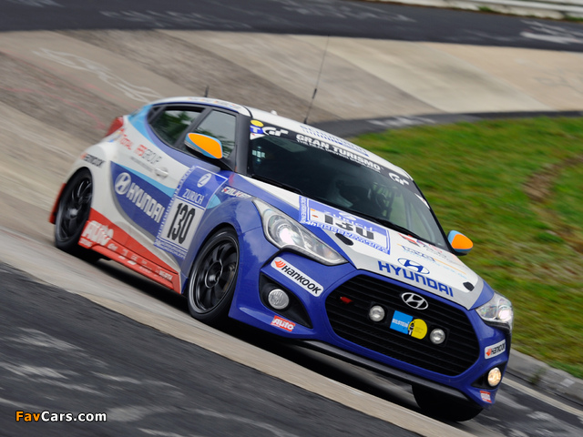 Hyundai Veloster Turbo 24 Hour Nürburgring 2013 images (640 x 480)