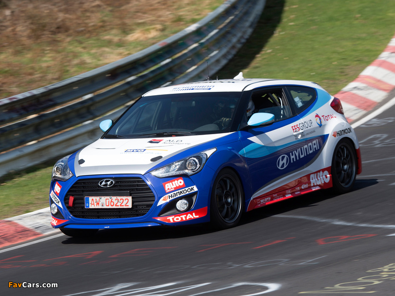 Hyundai Veloster Turbo 24 Hour Nürburgring 2013 photos (800 x 600)