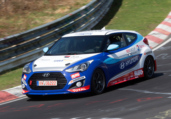 Hyundai Veloster Turbo 24 Hour Nürburgring 2013 photos