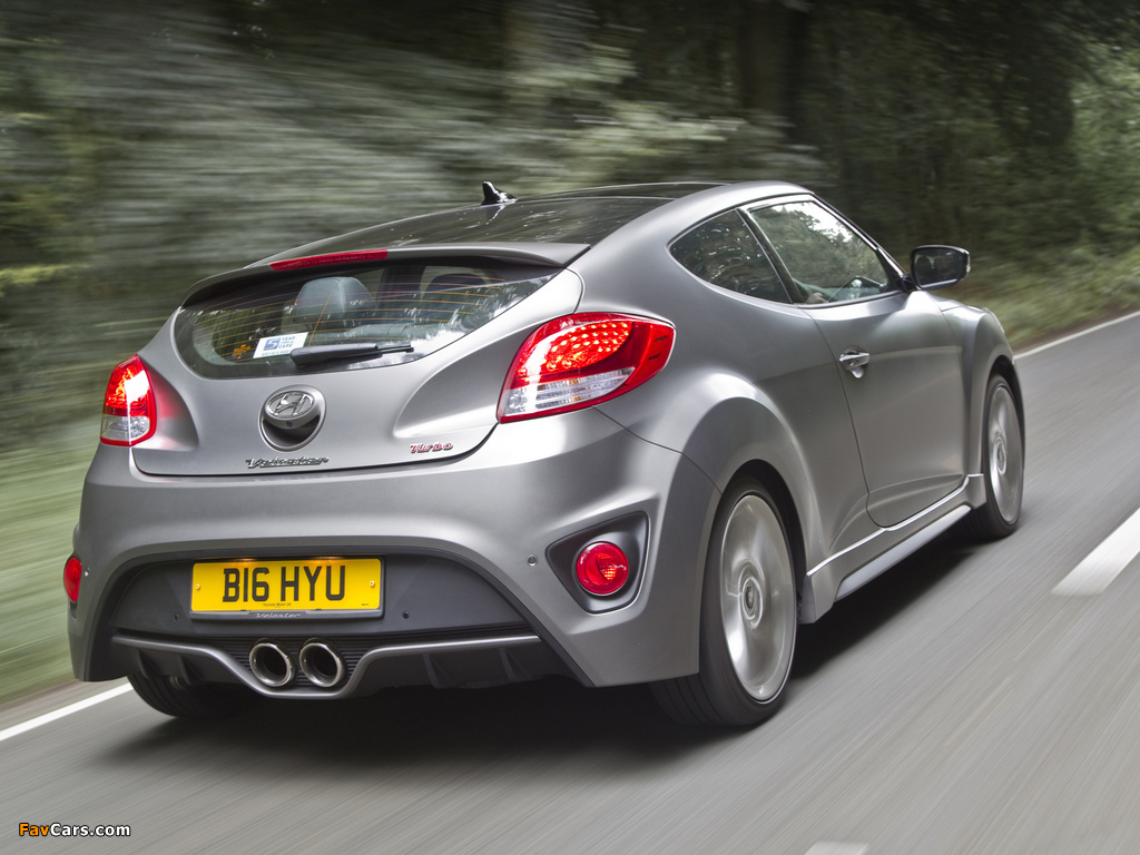 Images of Hyundai Veloster Turbo SE UK-spec 2012 (1024 x 768)