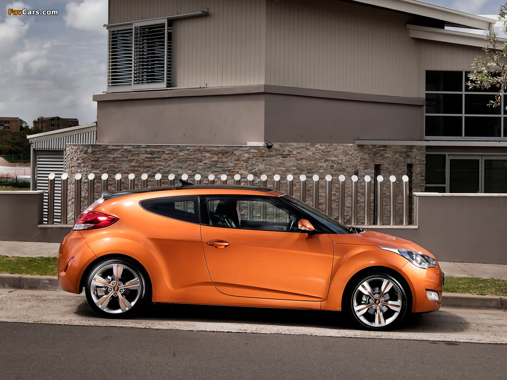 Images of Hyundai Veloster AU-spec 2012 (1024 x 768)