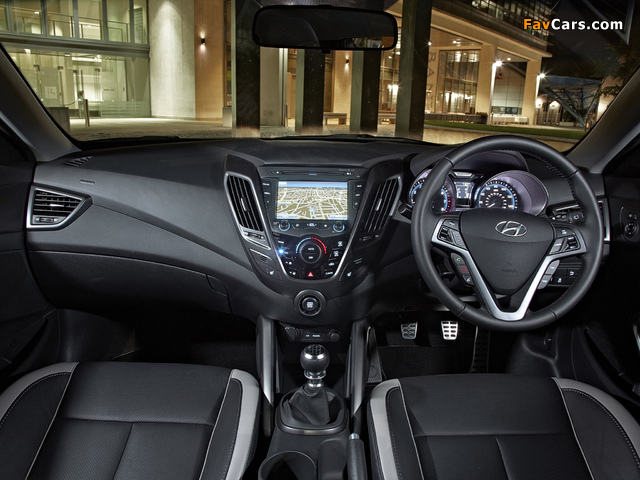 Photos of Hyundai Veloster Turbo SE UK-spec 2012 (640 x 480)