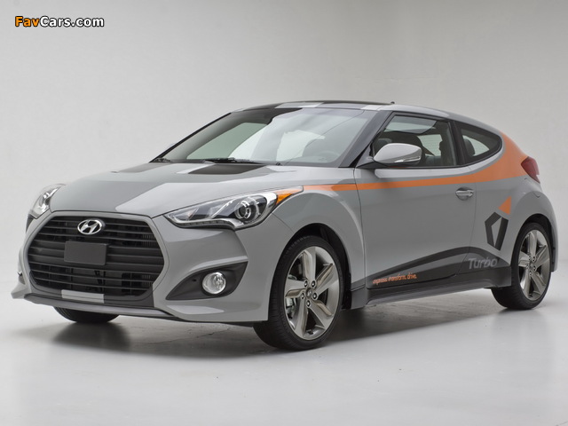 Photos of Hyundai Veloster KX 1 Concept by Katzkin 2012 (640 x 480)