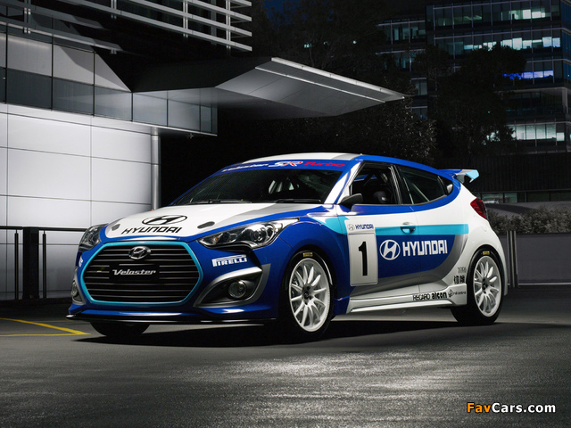 Photos of Hyundai Veloster Race Concept 2012 (640 x 480)