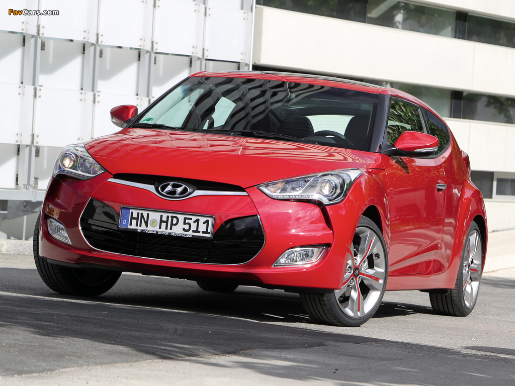 Pictures of Hyundai Veloster 2011 (1024 x 768)