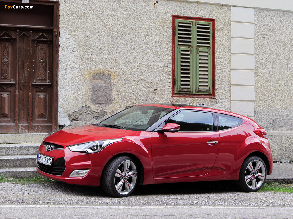 Pictures of Hyundai Veloster 2011 (1024 x 768)