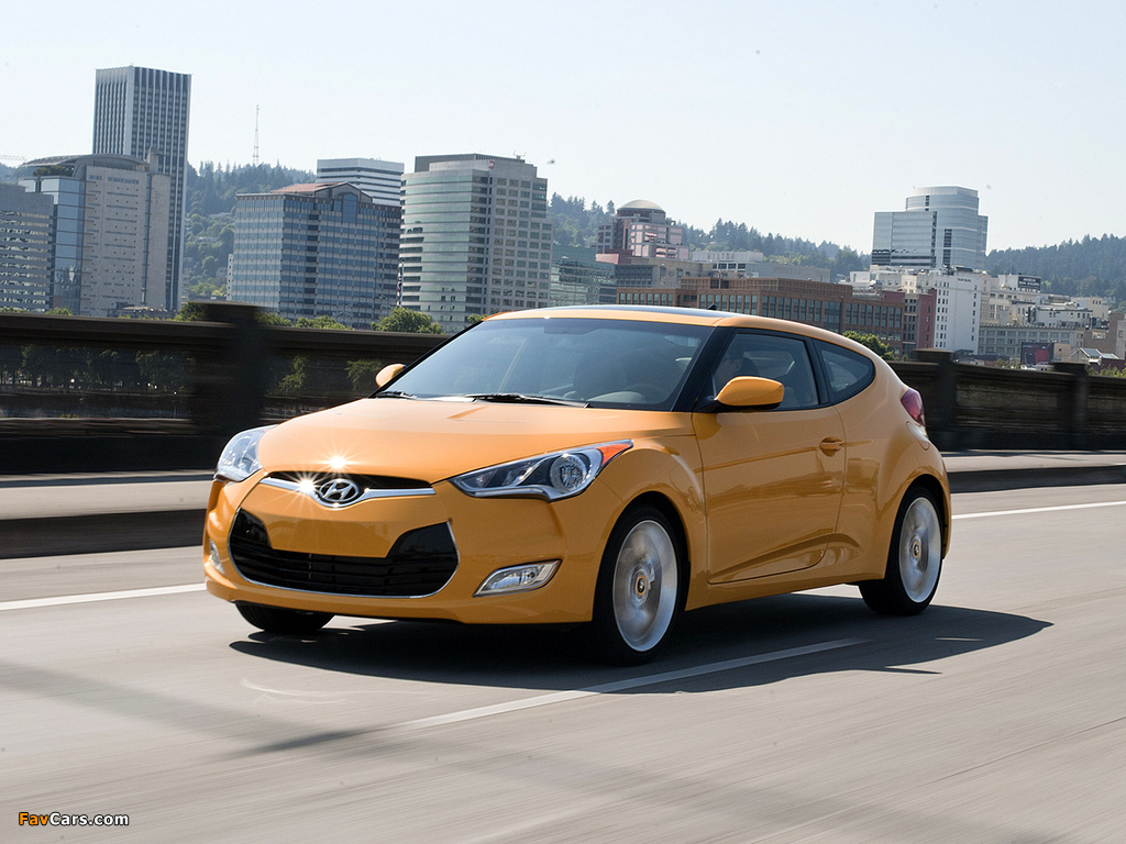 Pictures of Hyundai Veloster US-spec 2011 (1024 x 768)