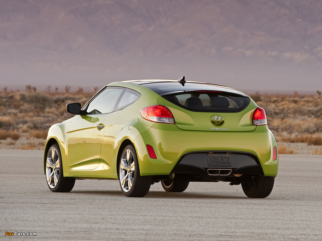 Pictures of Hyundai Veloster US-spec 2011 (1024 x 768)