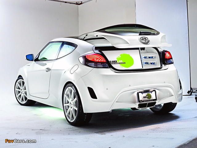 Pictures of REMIX Hyundai Veloster Tech 2011 (640 x 480)