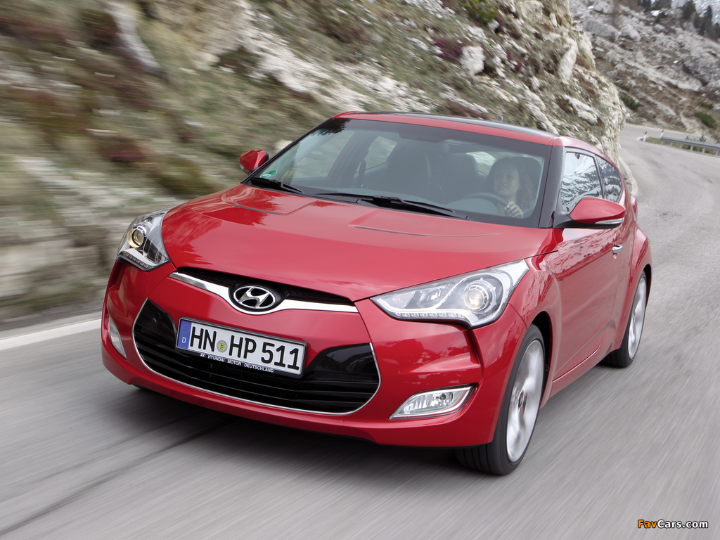 Pictures of Hyundai Veloster 2011 (1024 x 768)