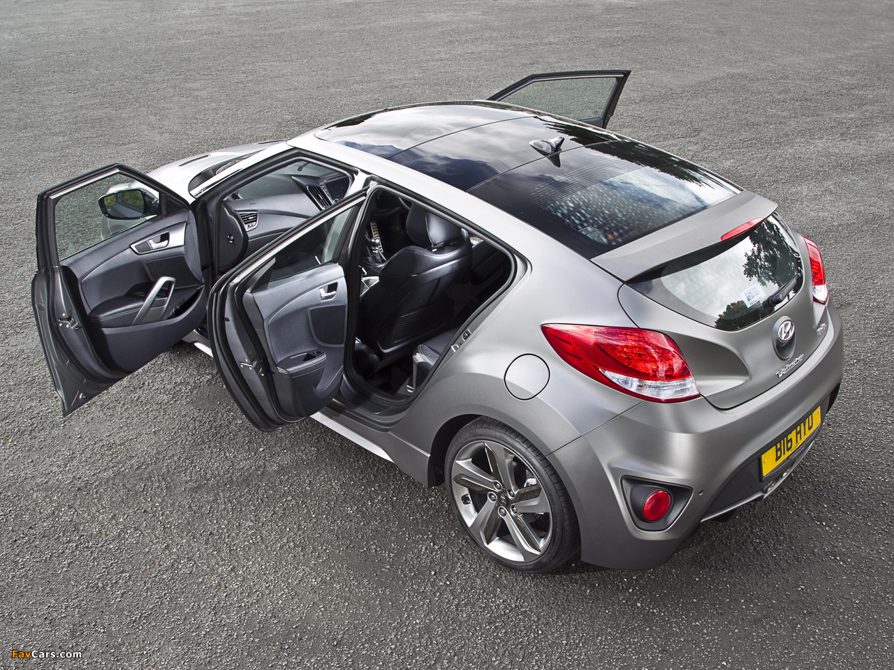 Pictures of Hyundai Veloster Turbo SE UK-spec 2012 (1280 x 960)