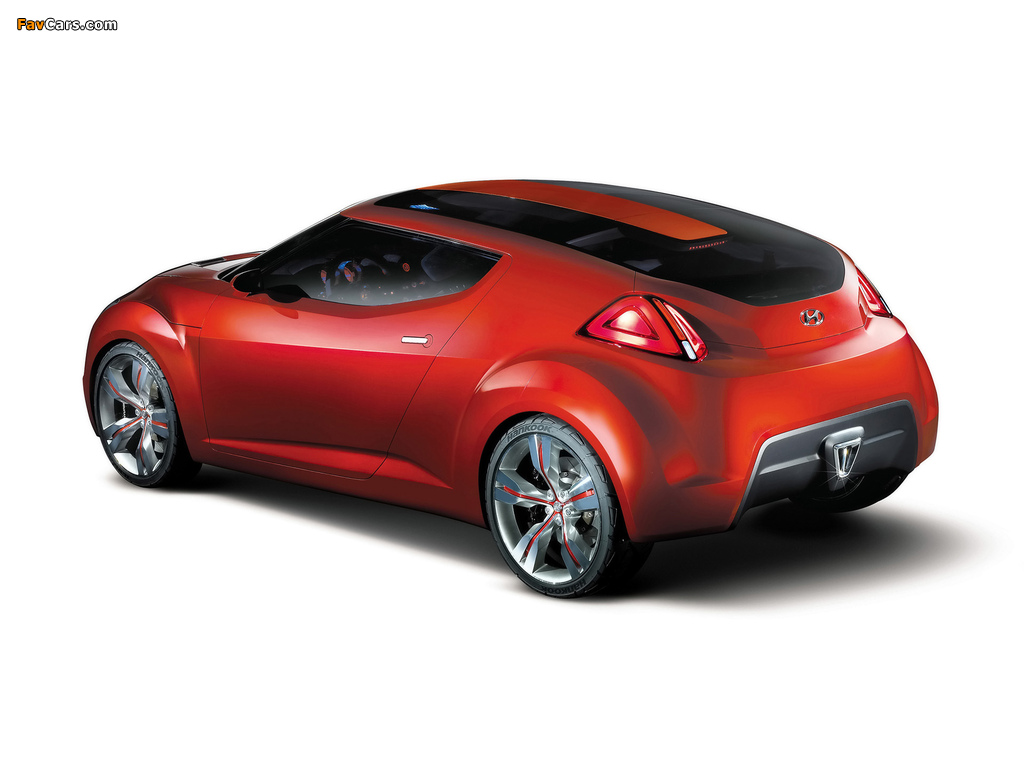 Hyundai Veloster Concept 2007 wallpapers (1024 x 768)