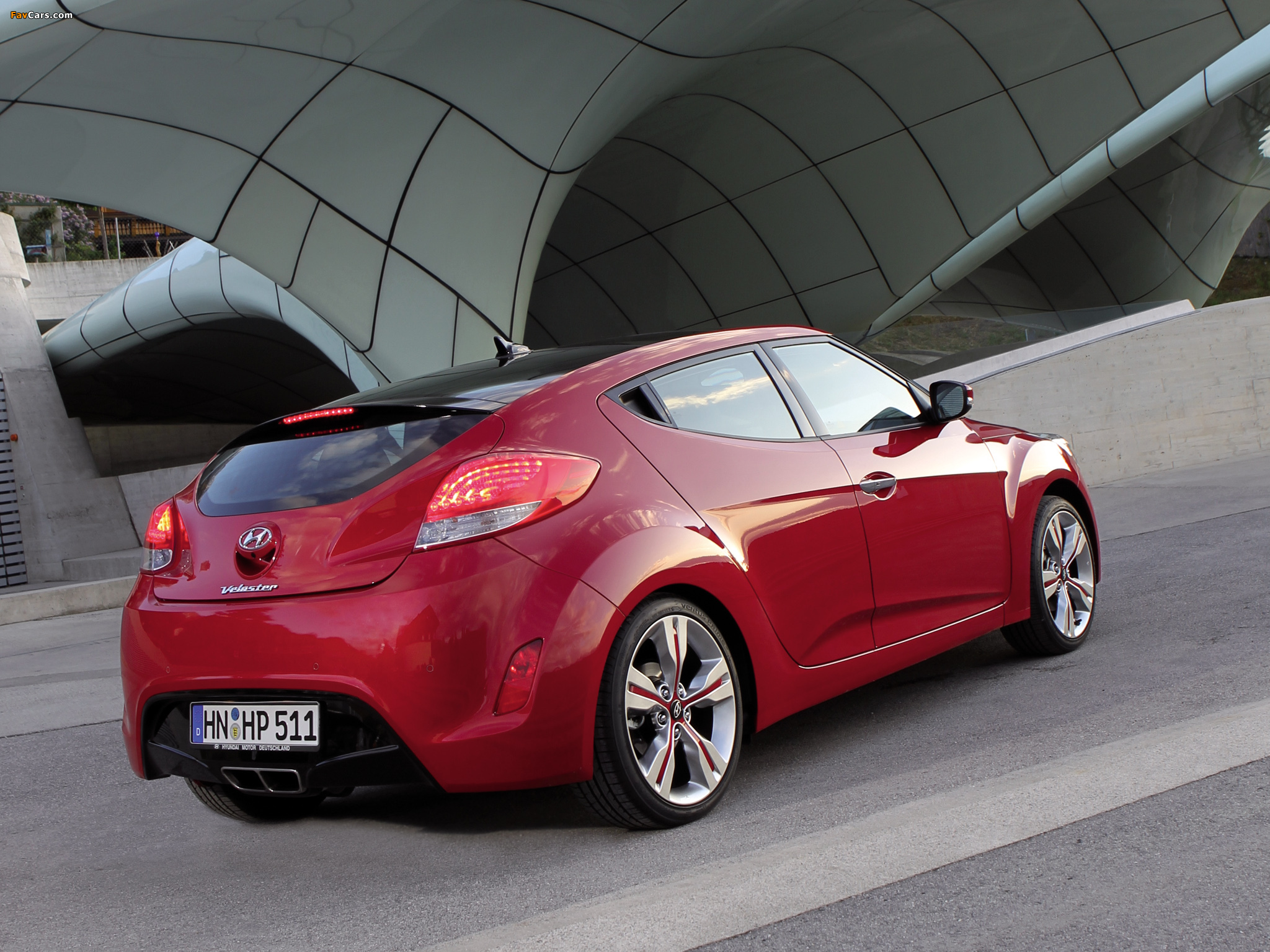 Hyundai Veloster 2011 wallpapers (2048 x 1536)