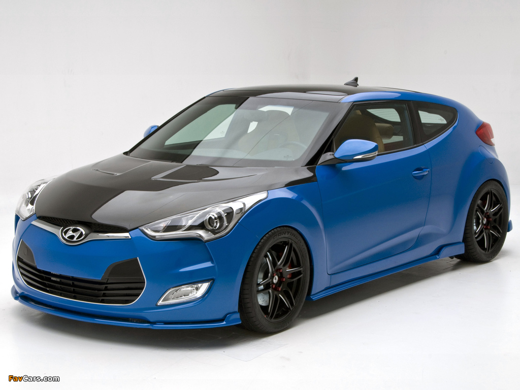 PM Lifestyle Hyundai Veloster 2011 wallpapers (1024 x 768)