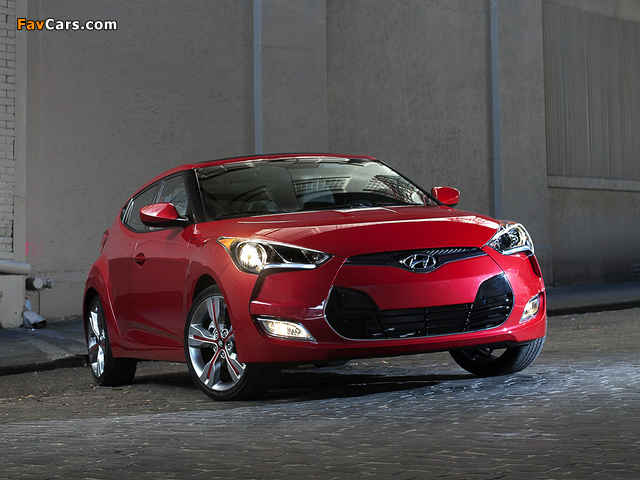 Hyundai Veloster US-spec 2011 wallpapers (640 x 480)